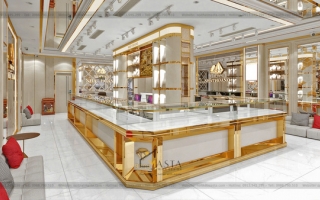 Thiết Kế Tiệm Vàng 110m2 Sang Trọng, Khác Biệt Trong Từng Trải Nghiệm